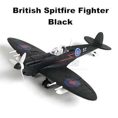 Airplane Military Model with Assemble Blocks 