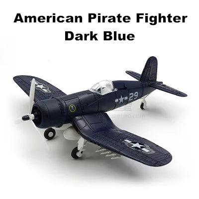 Airplane Military Model with Assemble Blocks 