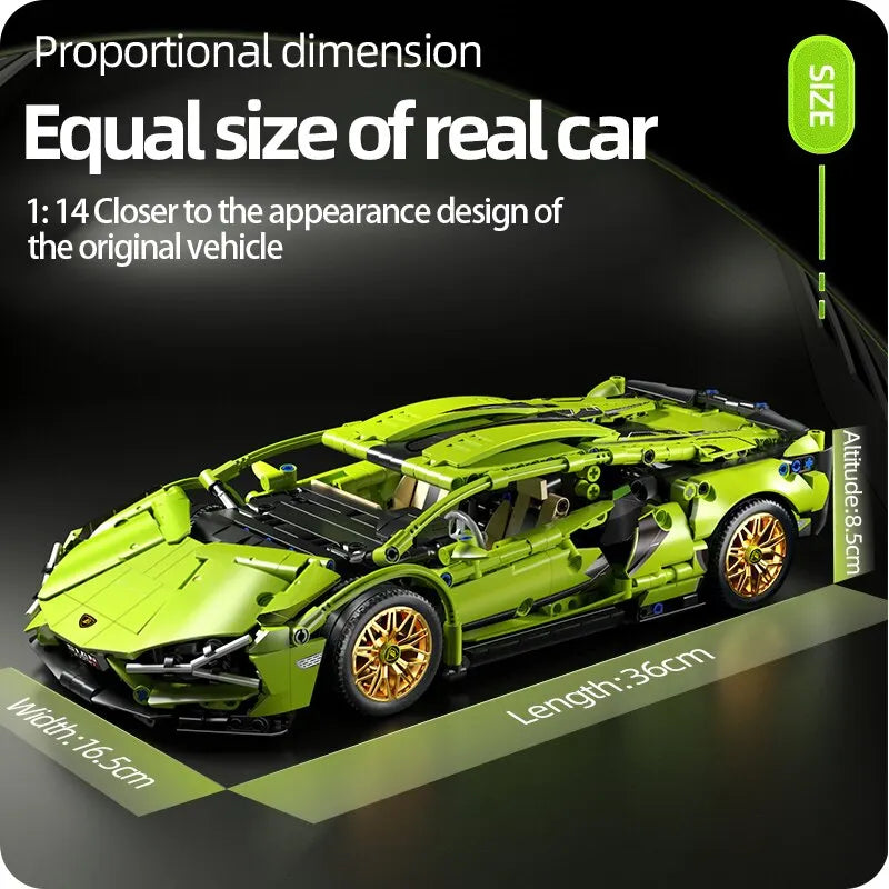 Technical Racing Sport Car Model 