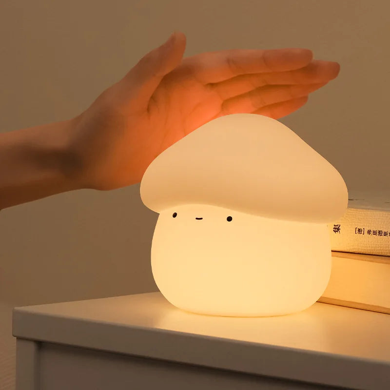 Rechargeable Night Lamp Mushroom Soft  