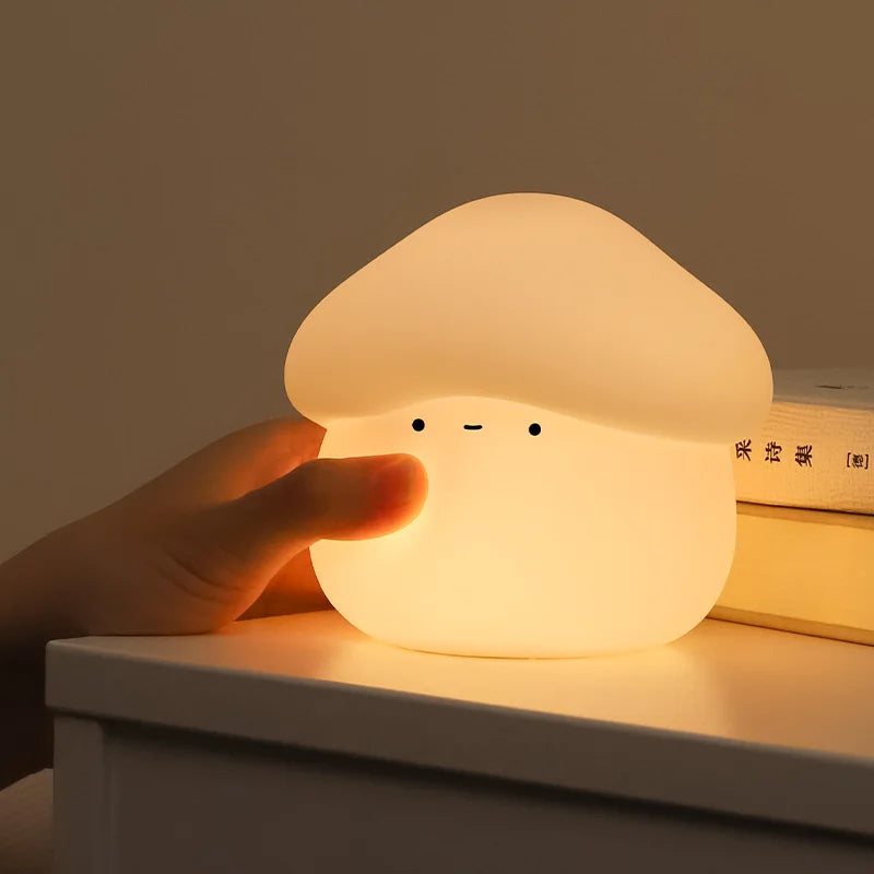 Rechargeable Night Lamp Mushroom Soft  