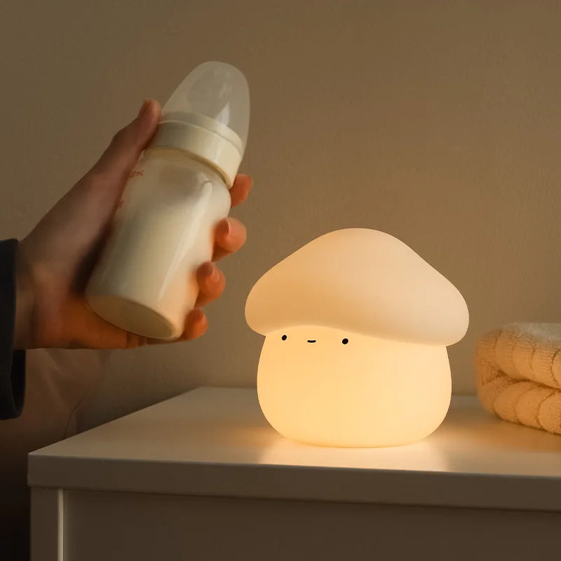 Rechargeable Night Lamp Mushroom Soft  